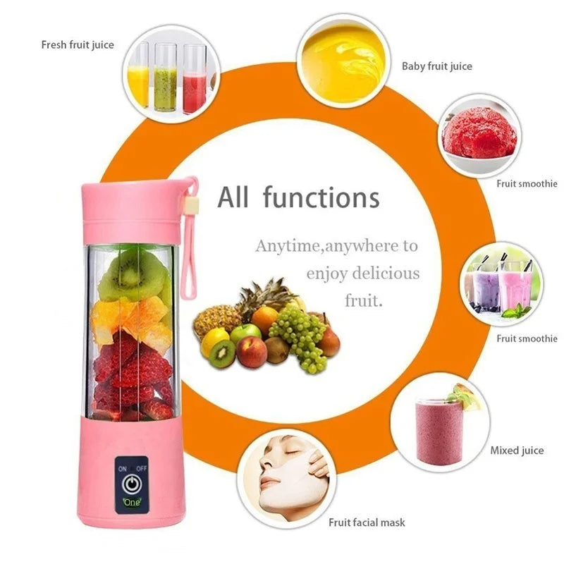 Portable Mini Juice Blender