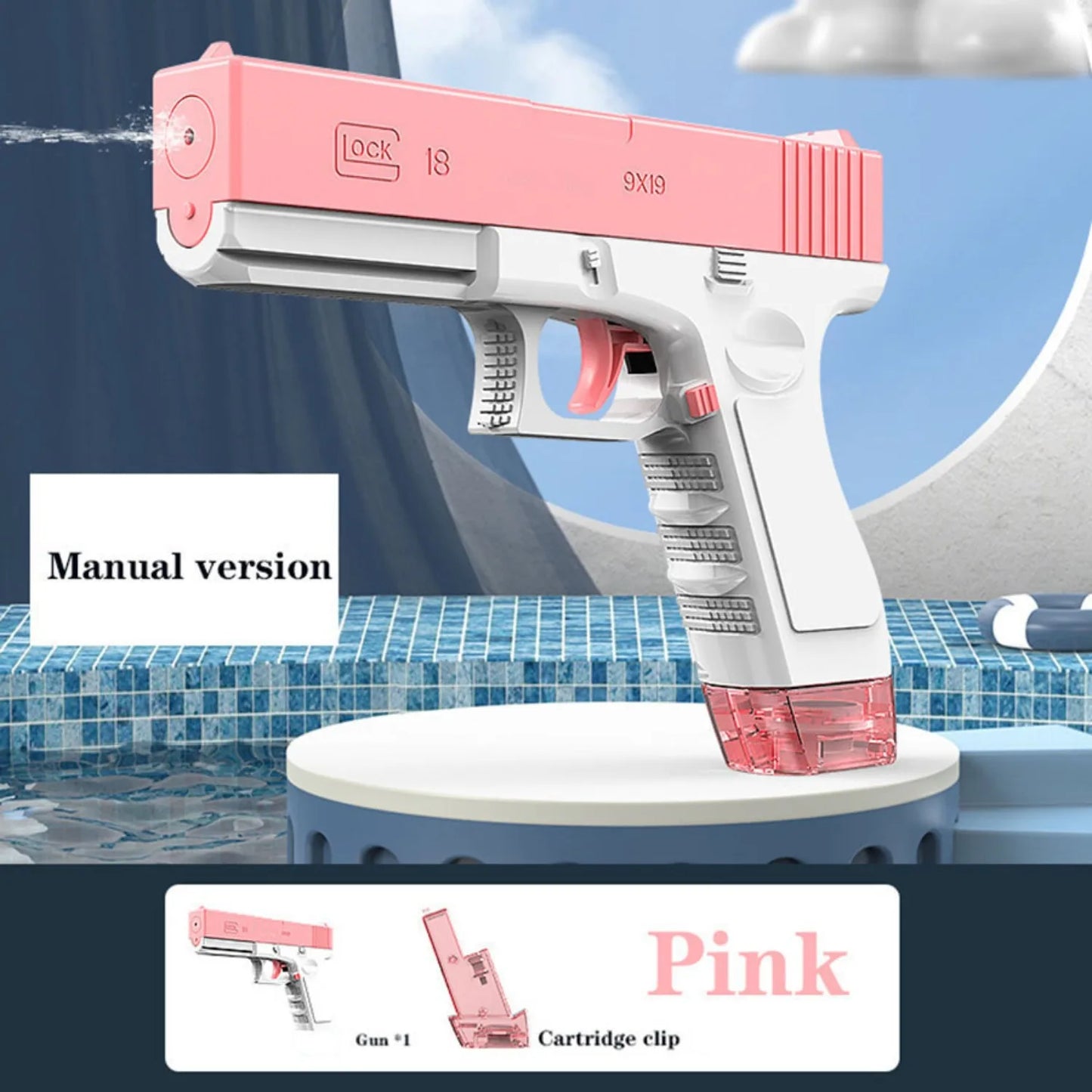 High-pressure Glock Water Gun (Non-Electric)